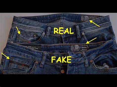 how to spot fake diesel clothing|how to tell if jeans are diesel.